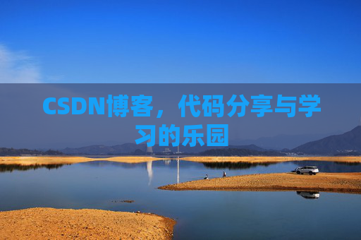 CSDN博客,代码分享与学习的乐园